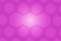 Gradient Orchid Purple 3D Hexagon Shape Pattern for Abstract Backdrop