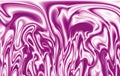 Illustration of gradient orchid purple flowing 3D liquid texture for background