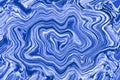 Gradient royal blue precious stone-like pattern for abstract background