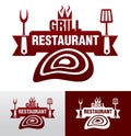 Grill graphic sign