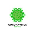 Illustration graphic vector of corona virus in wuhan,coronavirus infection. 2019-ncov virus.coronavirus microbe