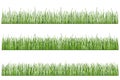 Illustration of grass, stylized grass, vector
