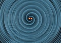 Illustration of Gravitational Waves