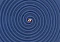 Illustration of Gravitational Waves