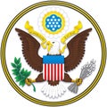 Illustration of Great seal of the United States of America Royalty Free Stock Photo