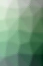 Illustration of green glass blocks vertical background. Royalty Free Stock Photo