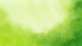 Illustration green watercolor background for