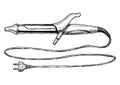 Illustration of hair tong