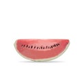 Illustration, half a watermelon, red meat. Royalty Free Stock Photo