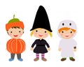 Halloween Kids Costume Party. Royalty Free Stock Photo