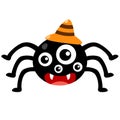 illustration Halloween spider symbol