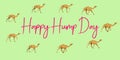 Illustration of the `Happy Hump day` - Happy wednesday - Royalty Free Stock Photo