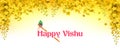 Happy Vishu new year Hindu festival celebrated in the Indian state of Kerala Royalty Free Stock Photo