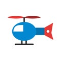 Illustration Helicopter Icon For Personal And Commercial Use.