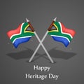 Illustration of Heritage Day Background Royalty Free Stock Photo