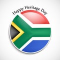 Illustration of Heritage Day Background Royalty Free Stock Photo