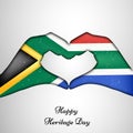 Illustration of Heritage Day Background Royalty Free Stock Photo