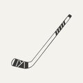 Illustration of hockey stick
