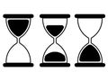 Illustration of hourglass