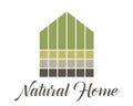 Illustration of the house, logo, vector