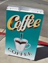 I Love Coffee Street Signage