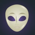 Icon of Alien mask Royalty Free Stock Photo