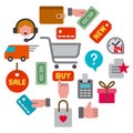 E-commerce shop icon