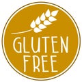 Illustration Icon with glutenfree