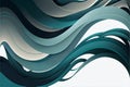 Inconspicuous waves, digital illustration painting artwork, abstract background