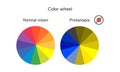 illustration, infographics, color wheel, palette, normal