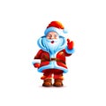 Illustration isolated character santa claus