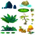 Illustration: Isolated Natural Elements Set 3