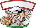 Illustration of an Italian Pizza House