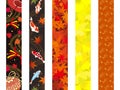 Japanese pattern Autumn obi