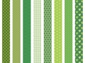 Japanese pattern Green