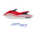 Illustration of jet ski