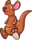 Illustration Kangaroo vector