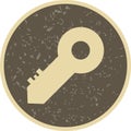 Illustration Key Icon For Personal And Commercial Use.