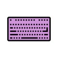 Illustration Keyboard Icon For Personal And Commercial Use.