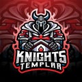 Knights Templar esport mascot logo