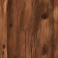 Close Up of Dark Stained Pine Wood Grain