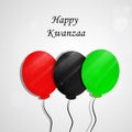 Illustration of Kwanzaa Background Royalty Free Stock Photo
