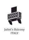 The illustration with landmark The Juliets Balcony Royalty Free Stock Photo