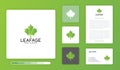 Illustration Of Leafage Logo Design