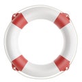 Illustration lifebuoy isolated on white background