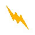 Illustration Lightning Button Icon For Personal And Commercial Use.
