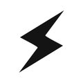 Illustration Lightning Button Icon For Personal And Commercial Use...