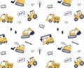 little truck _veoomm all over print vector art