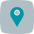 Illustration Location Icon For Personal And Commercial Use.