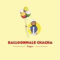 Balloonwale chacha vector mascot logo